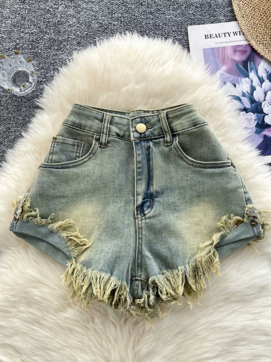 Peur Denim Rugged Shorts