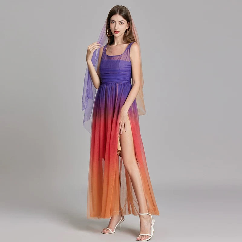 Jenna Gradient Dress