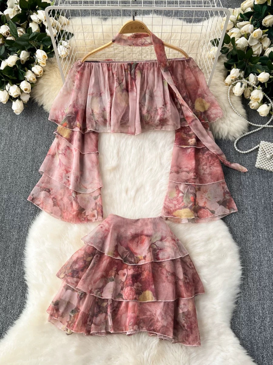 Lara Floral Co-ord set