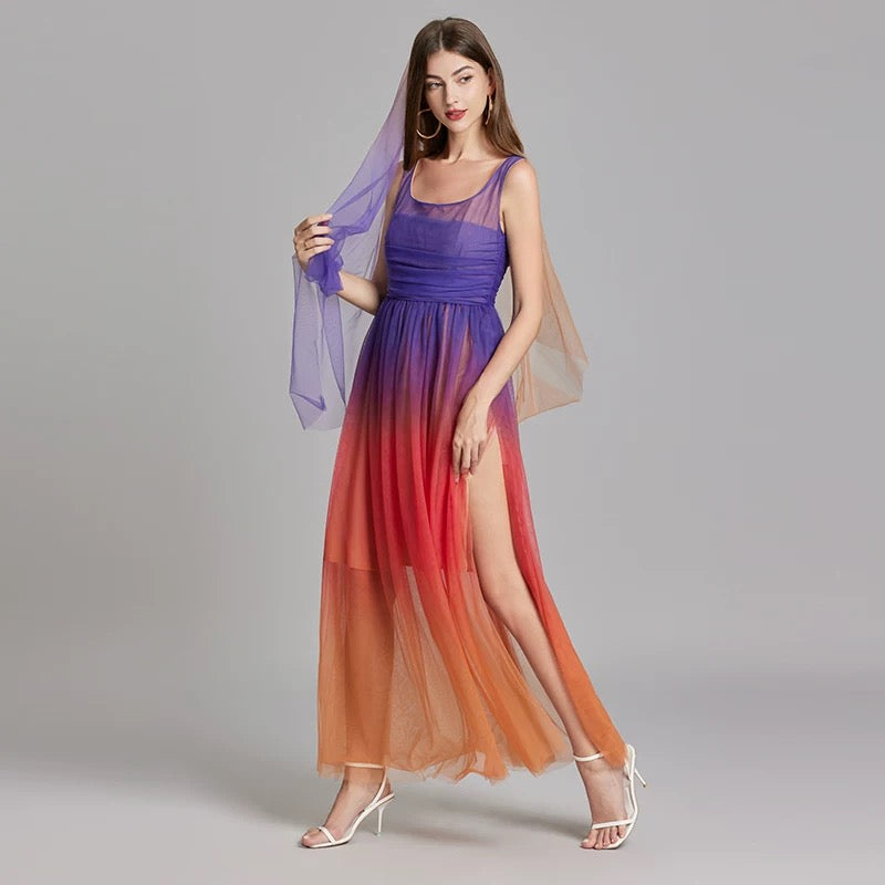 Jenna Gradient Dress