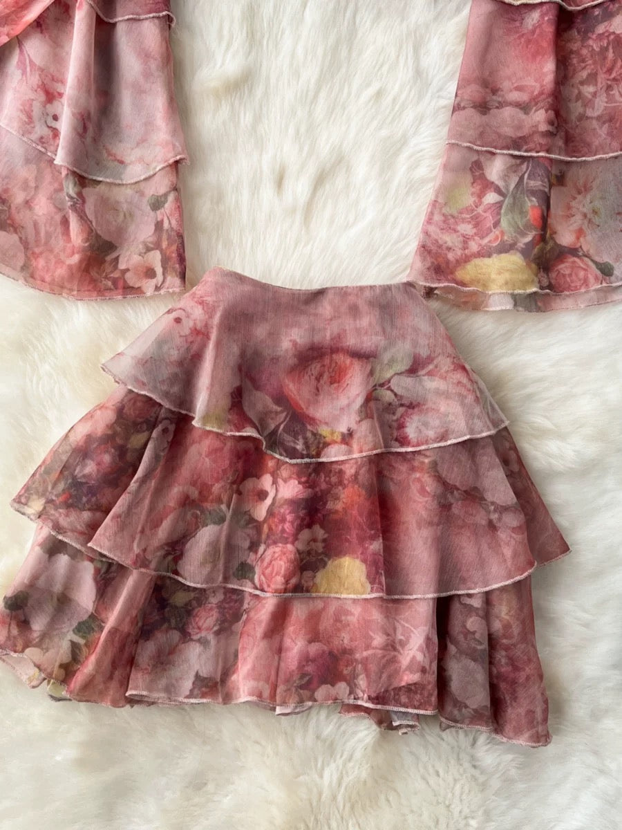 Lara Floral Co-ord set