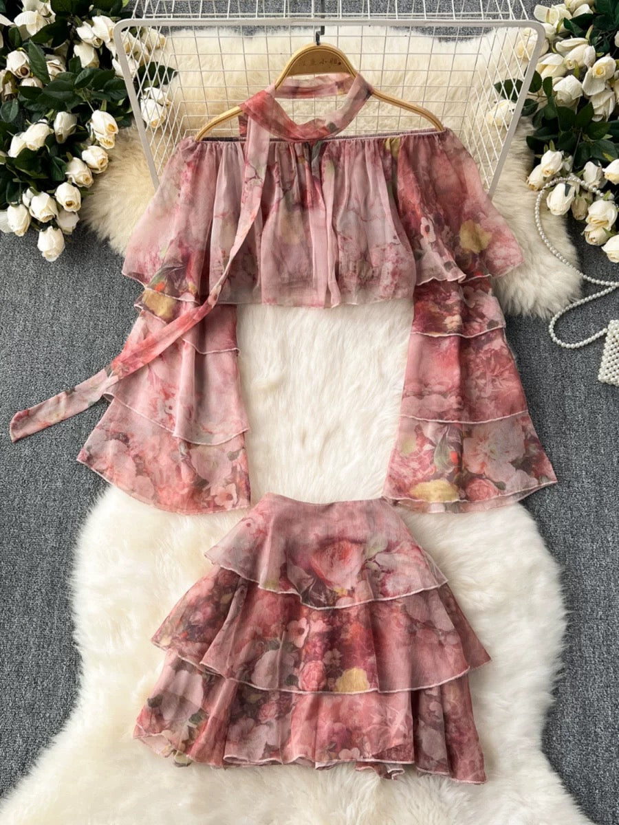 Lara Floral Co-ord set