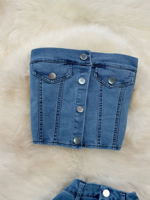 Regina Denim Set