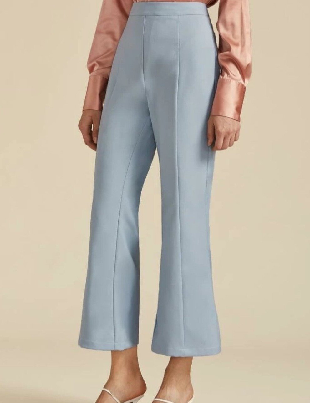 Flare Leg Solid Pants - Made For Her Label