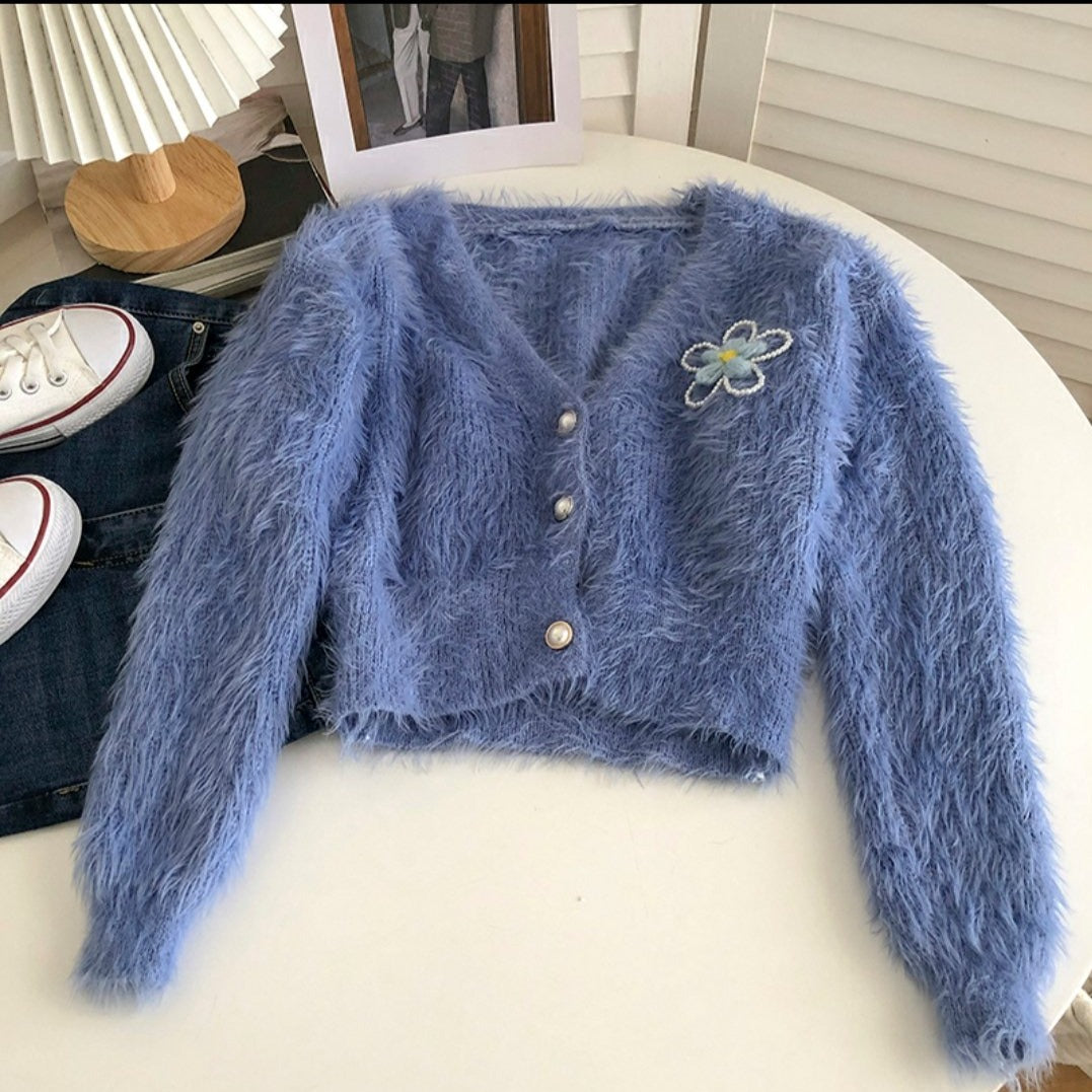 Pico Fur Cardigan