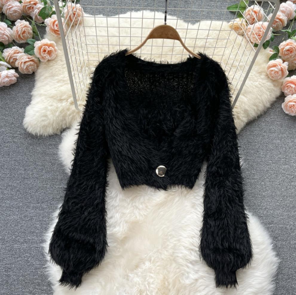 Gima Fur Cardigan