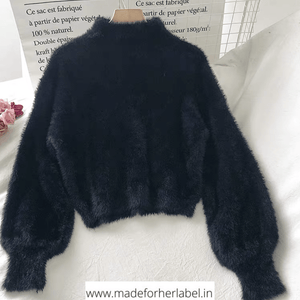 Belle Fur Sweater - Made For Her Label