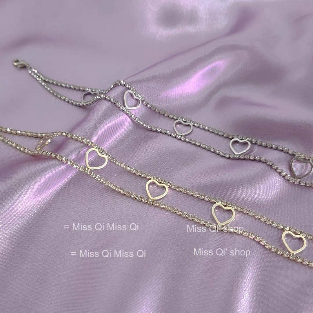 Heart Choker Necklace