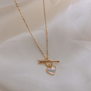 Heart Arrow Neck Chain