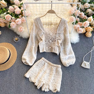 Hania Crochet Set