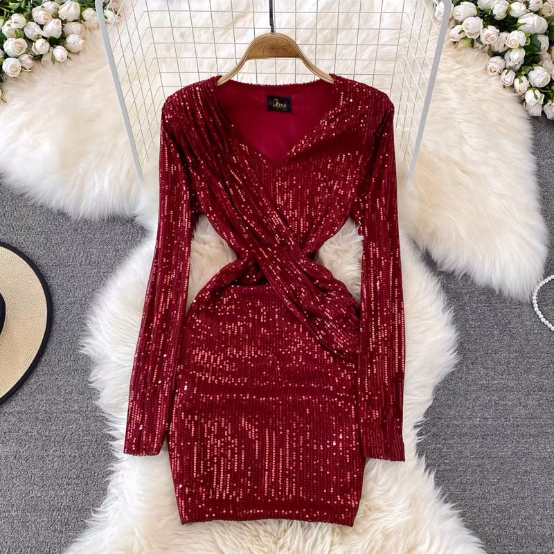 Ava Sequin Dress