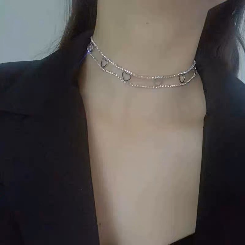 Heart Choker Necklace