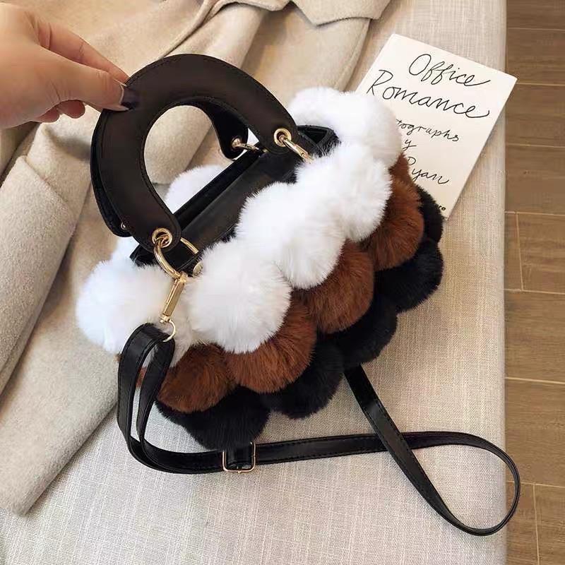 Faux Furr Shoulder Bag - Made For Her Label