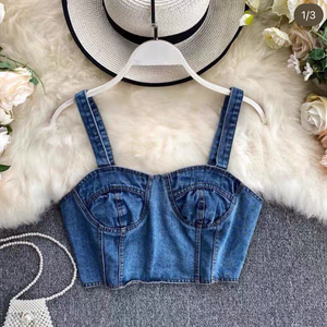 Laira Denim Top