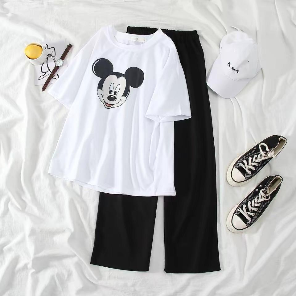 Mickey Tee And Pants Set - Made For Her Label