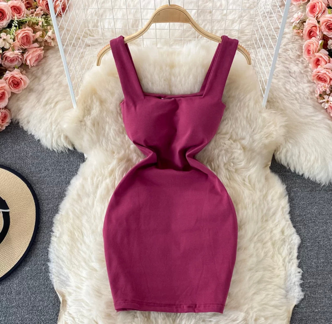 Thea Padded Mini Bodycon Dress