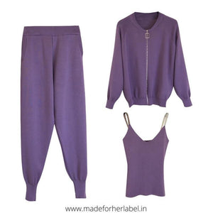 Katie Three Piece Tracksuit - Made For Her Label