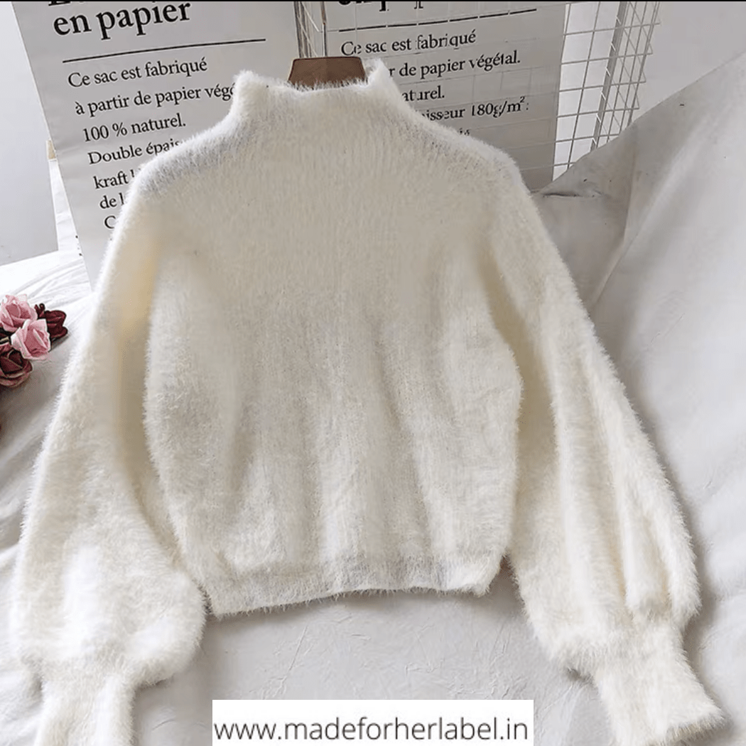 Belle Fur Sweater - Made For Her Label