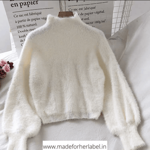 Belle Fur Sweater - Made For Her Label