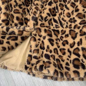 Leopard Furr Coat - Made For Her Label