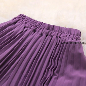 Julie Pleated Flared Pants