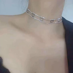 Heart Choker Necklace