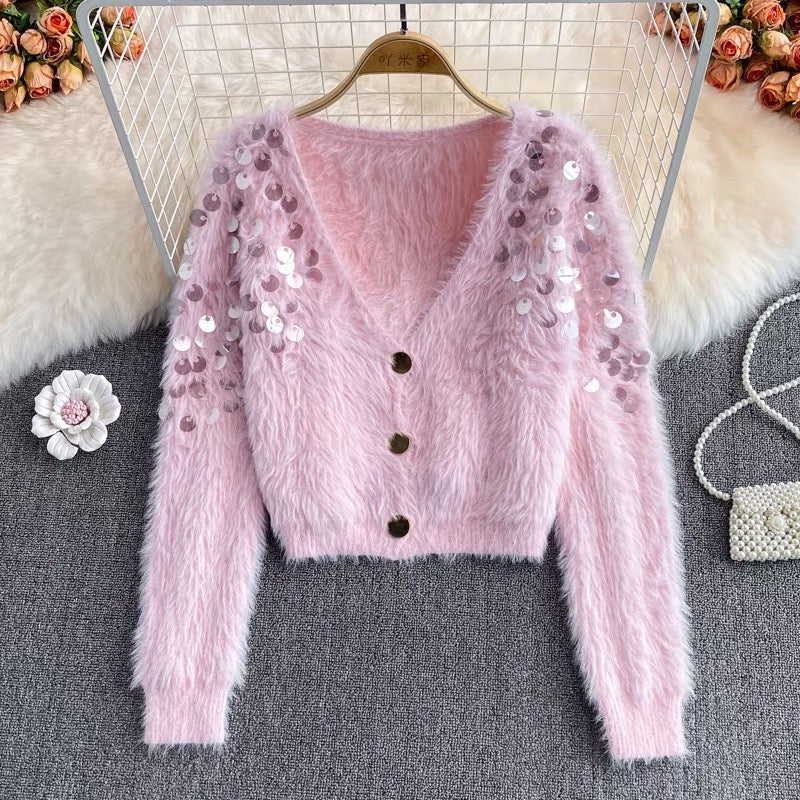 Dolcy Fur Cardigan