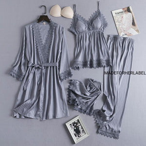 Amira Four piece Nightwear Set