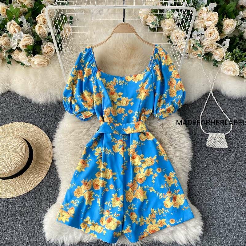 Gracy Floral Romper