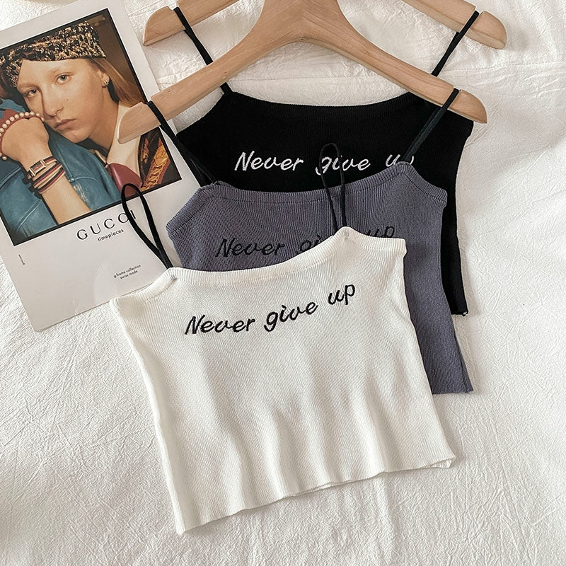 Never Give Up Cami Top