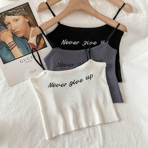 Never Give Up Cami Top