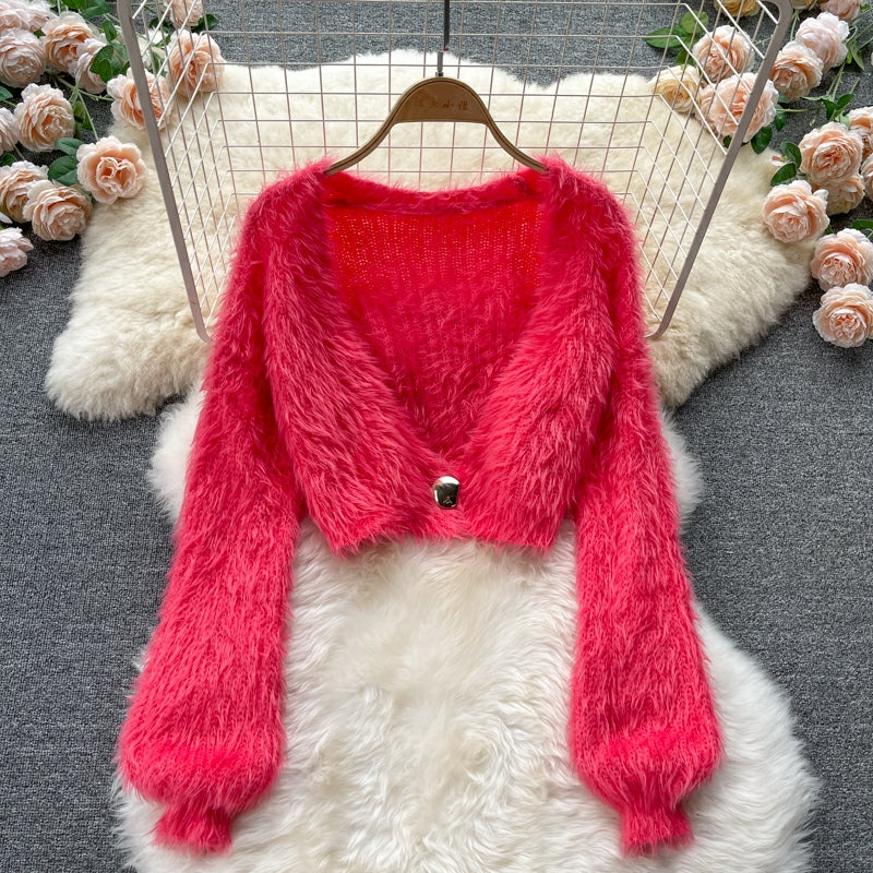 Gima Fur Cardigan