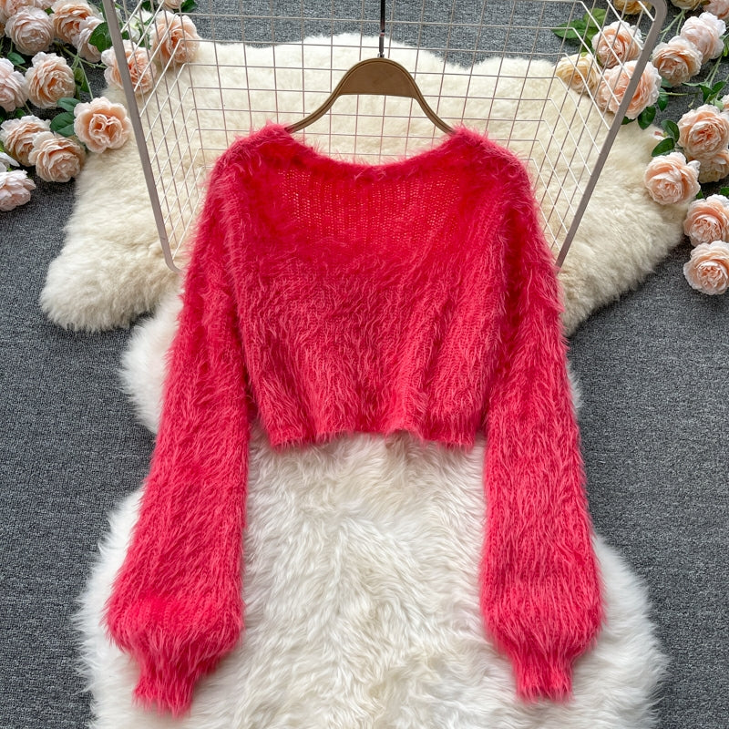 Gima Fur Cardigan